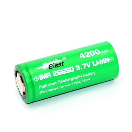 Efest IMR26650 mit 4200mAh, 3,7V Li-Ion-Akku (High Drain)