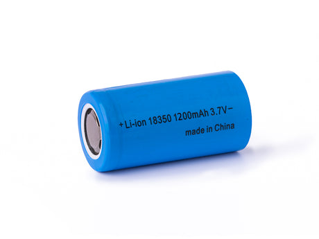 Keeppower 18350 - 1200mAh 3,6V - 3,7V max. 15A Lithium-Ionen-Zelle (ohne Schutzelektronik)