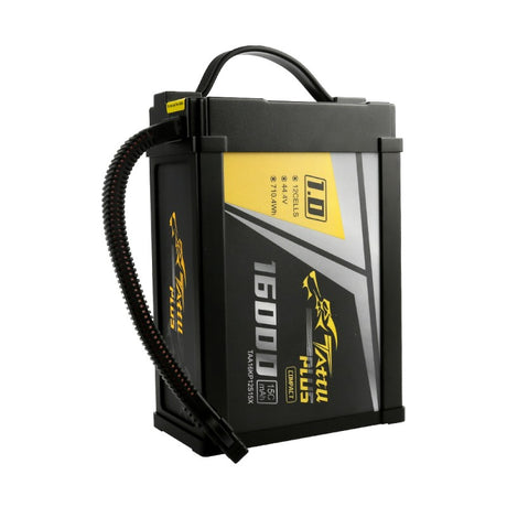 Tattu Plus 1.0 Kompaktversion 16000mAh 12S 15C 44,4V Lipo Akkupack XT90-S