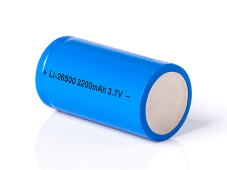 Keeppower 26500 Li-Ionen-Akku 3,6V - 3,7V mit 3200mAh Kapazität