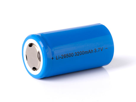 Keeppower 26500 Li-Ionen-Akku 3,6V - 3,7V mit 3200mAh Kapazität