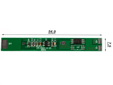 2S PCB/PCM - Keeppower XZD-2004 (Schutzelektronik) 2 MOS