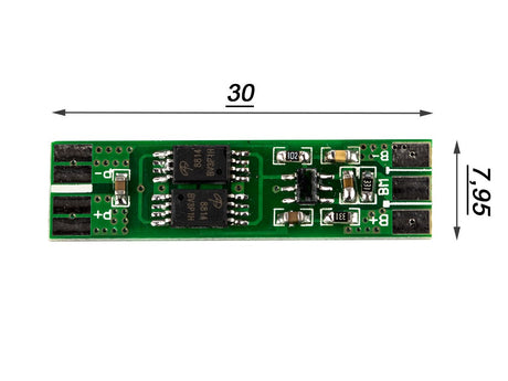2S PCB - Keeppower 2S-0830 (Schutzelektronik) Lithium-Polymer