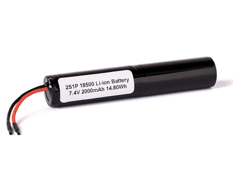 Keeppower 2S1P 2x18500 7,2V-7,4V 2000mAh Li-Ion mit BMS-Schutz