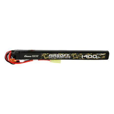 Gens Ace 25C 1400mAh 3S1P 11.1V Airsoft Lipo Akku mit Mini Tamiya Stecker