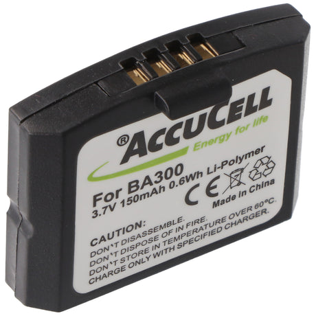 AccuCell Akku Sennheiser BA300, 500898, IS 410
