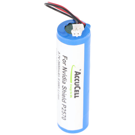 AccuCell Akku Nvidia Shield P2570, Nvidia LC18650 3,7V 2600mAh
