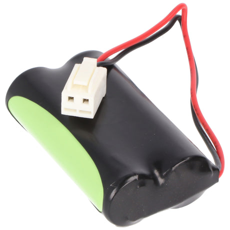 AccuCell Notleuchtenakku NiMH 2,4V 1500mAh F1x2 Mignon 100mm Kabel