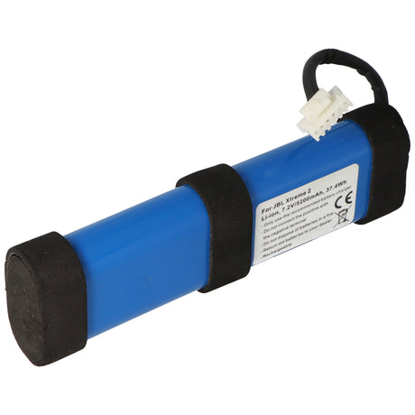 AccuCell 5200mAh Akku passend für JBL Xtreme 2 Akkutyp Li-Ion 7,2V max. 37,4Wh, 2INR19/66-2, SUN-INTE-103