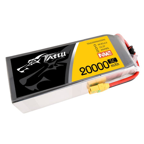 Tattu NMC 6S 20000mAh 22,2V 5C XT90-S Stecker