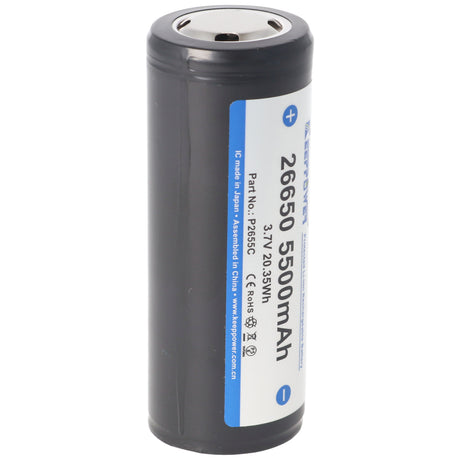 Keeppower 26650 3,7V 5500mAh PCB geschützt Li-Ion Akku