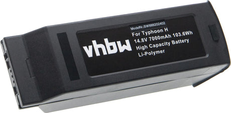 AccuCell Li-Polymer-Akku - 7000mAh (14.8V) für Yuneec Typhoon H Drohne, Multicopter, Quadrocopter