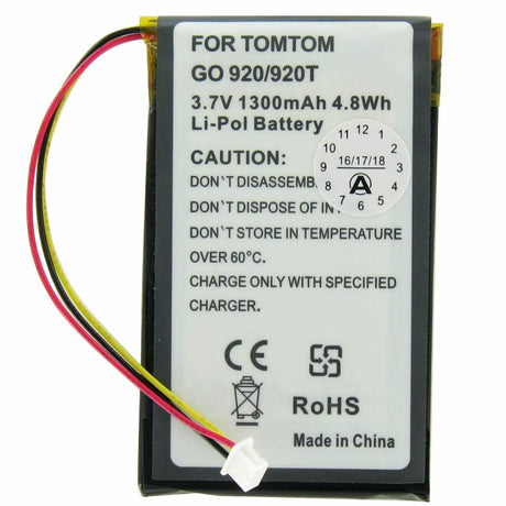 AccuCell Akku passend für TomTom Go920, Go920T, AHL03713100