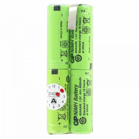 GP28AAAM4SMX Akkupack zum Selbsteinbau 4,8 GP28AAAM4SMXolt 400mAh