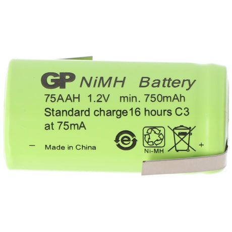 AccuCell Akku 2/3AA NiMH-Akku mit Lötfahne Z-Form 650mAh