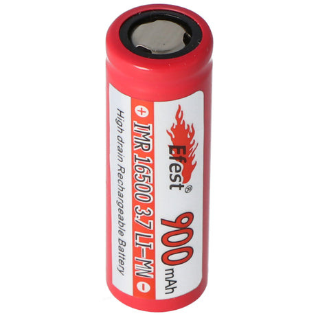 Efest IMR 16500 3,7V 900mAh Pluspol flach Li-Ion Akku