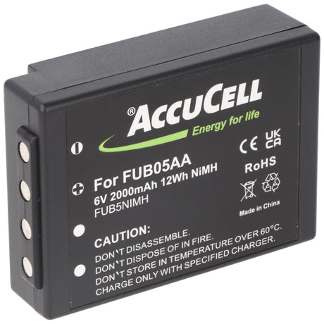 AccuCell FUB05AA, BA205030, FBFUB05N, BA205030, BA225000, BA225031, BA205031 Ersatz-Akku für Kransteuerung
