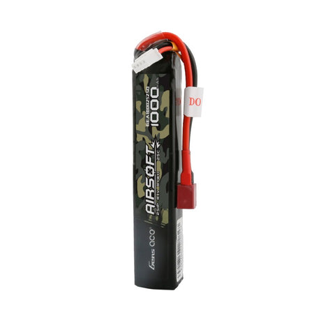 Gens Ace 25C 1000mAh 2S1P 7,4V Airsoft Lipo Akku mit T-Stecker