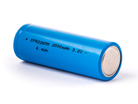 Cottcell IFR22650 3,3V 2000mAh LiFePO4 Akku