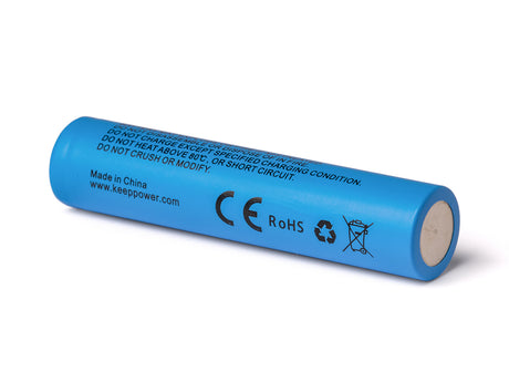Keeppower 14650 E150 – Hochwertige Li-Ion-Zelle 3,6V - 3,7V mit 1500mAh¹