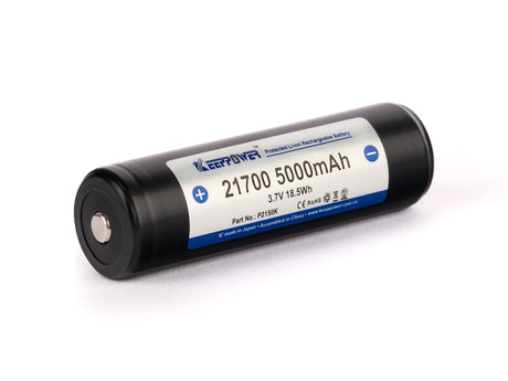 Keeppower 21700 - 5000mAh, 3,6V - 3,7V Li-Ion-Akku PCB geschützt