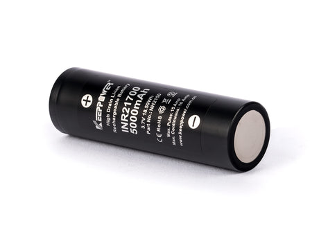 Keeppower INR21700 - 5000mAh, 3,6V-3,7V Li-ion Akku High Drain