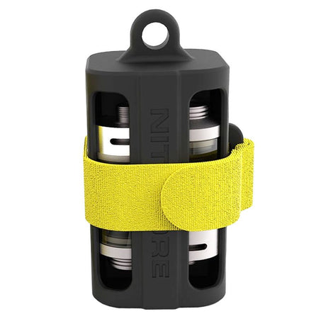 Nitecore Batteriemagazin NBM40 Gelb für 1-4 Li-Ion 18650 Akkus