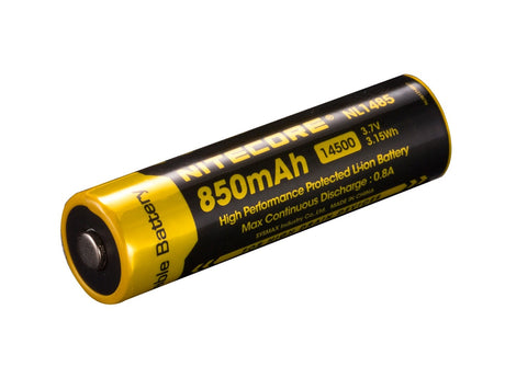 Nitecore 14500 - 850mAh, 3,6V - 3,7V NL1485 Li-Ion-Akku