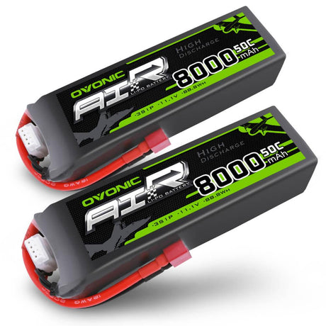 Ovonic Air 3S 8000mAh 50C 11,1V Dean (2 St.)