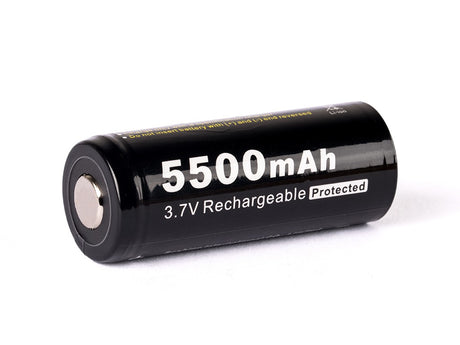 Soshine 26650 5500mAh 3,6V - 3,7V Li-Ion-Akku PCB (Button Top)