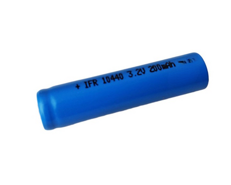 IFR 10440 - 200mAh 3,2V LiFePo4 Akku (Flat Top) ungeschützt