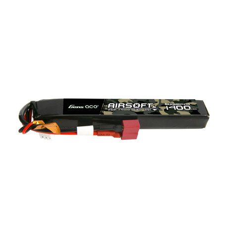 Gens Ace 25C 1400mAh 2S1P 7,4V Lipo Akku mit T-Stecker