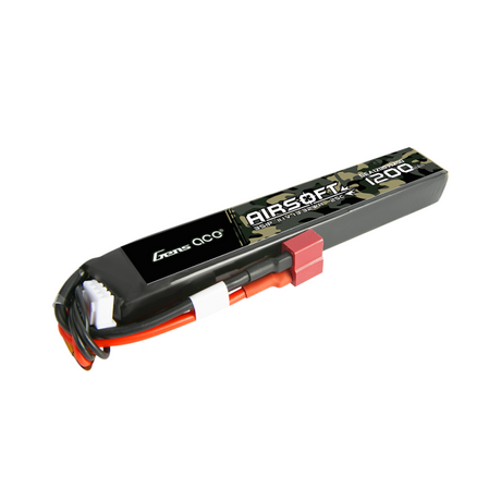 Gens Ace 25C 1200mAh 3S1P 11.1V Airsoft Lipo Batterie mit T-Stecker