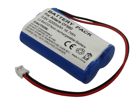 AccuCell Akku passend für Actaris CF560, WILPA2119, LiSoCI2, 3,6V, 5200mAh, 18,7Wh - non-rechargeable