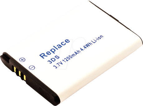 AccuCell Akku Nintendo 3DS 3,7 Volt 1200mAh
