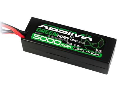Absima Greenhorn Vol.2 LiPo 3S 5000mAh 11,1V-50C HC T-Stecker