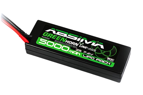 Absima Greenhorn Vol.2 LiPo 2S 5000mAh 7,4V-50C HC T-Stecker