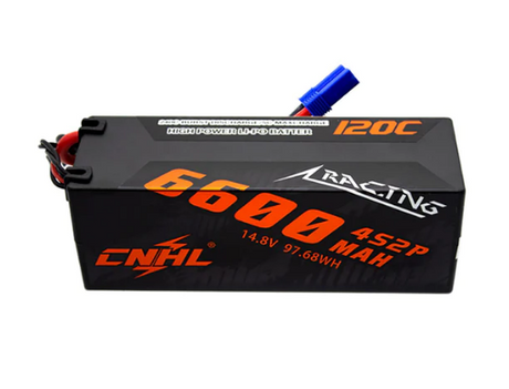 CNHL Racing Series 4S 6600mAh 14,8V 120C Hardcase EC5-Stecker Lipo Akku