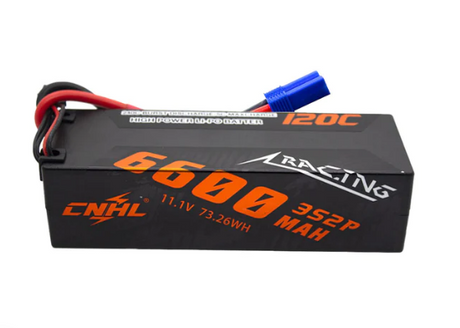 CNHL Racing Series 6600mAh 11,1V 3S 120C Hartschalen-Lipo-Akku mit EC5-Stecker